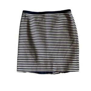 Loft Womens A Line Striped Skirt size 10